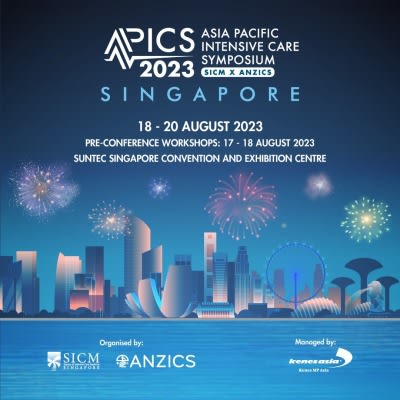 APICS 2023 - Asia Pacific Intensive Care Symposium APICS 2023 - Asia Pacific Intensive Care Symposium