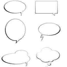 Speech bubbles Speech bubbles