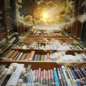 Library reaching into the sky Library reaching into the sky