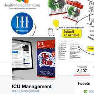 Screenshot from ICU Management's Twitter page Screenshot from ICU Management's Twitter page
