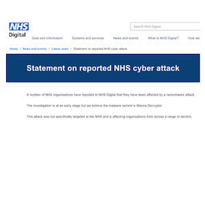 WannaCry Attack Highlights Concerns on Cybersecurity WannaCry Attack Highlights Concerns on Cybersecurity