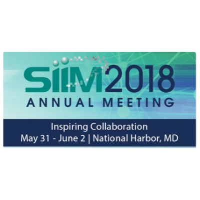 Society for Imaging Informatics in Medicine - SIIM 2018 Annual Meeting Society for Imaging Informatics in Medicine - SIIM 2018 Annual Meeting