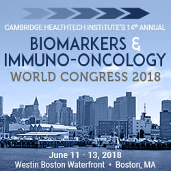 Biomarkers & Immuno-Oncology World Congress Biomarkers & Immuno-Oncology World Congress