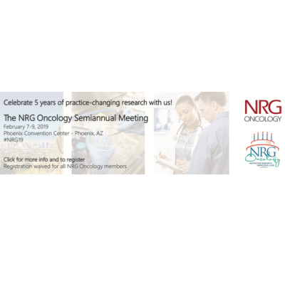 NRG Oncology Semi-annual Meeting NRG Oncology Semi-annual Meeting