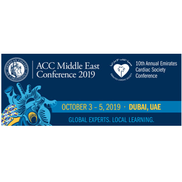 10th Annual Emirates Cardiac Society Conference I ACC Middle East Conference 2019 10th Annual Emirates Cardiac Society Conference I ACC Middle East Conference 2019