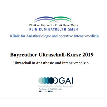 Bayreuth Ultrasound Course 2019 Bayreuth Ultrasound Course 2019