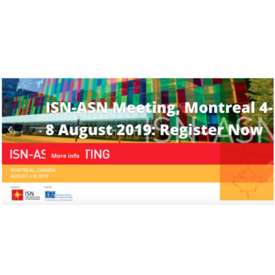 ISN-ASN Meeting 2019 ISN-ASN Meeting 2019