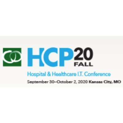 HCP 2020 Spring Hospital & Healthcare I.T. Conference HCP 2020 Spring Hospital & Healthcare I.T. Conference