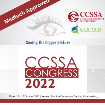 CCSSA/SASPEN Critical Care Congress 2021 CCSSA/SASPEN Critical Care Congress 2021