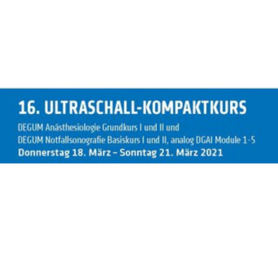 16th AEN Ultrasound Compact Course 16th AEN Ultrasound Compact Course