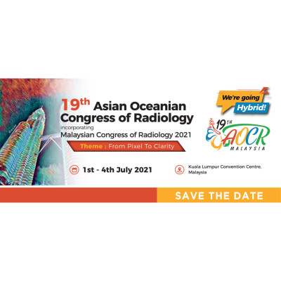 19th Asian Oceanian Congress Of Radiology 2021 19th Asian Oceanian Congress Of Radiology 2021