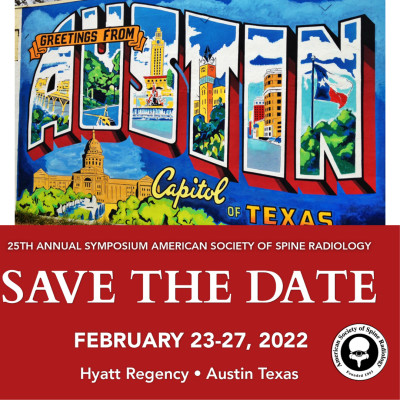 American Society of Spine Radiology Annual Symposium (ASSR 2022) American Society of Spine Radiology Annual Symposium (ASSR 2022)