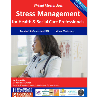 Stress Management for Health & Social Care Professionals Stress Management for Health & Social Care Professionals
