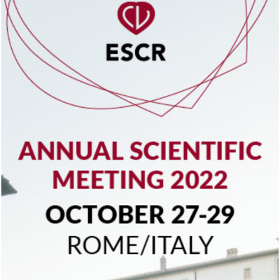 ESCR Annual Scientific Meeting 2022 ESCR Annual Scientific Meeting 2022