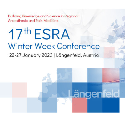 17th ESRA Winter Week Conference 17th ESRA Winter Week Conference