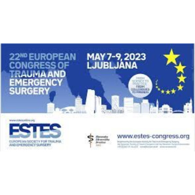 ESTES 2022 - European Society for Trauma & Emergency Surgery ESTES 2022 - European Society for Trauma & Emergency Surgery