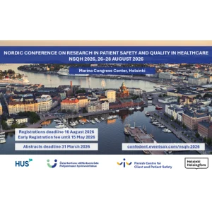 NSQH 2026 – Nordic Conference on Research in Patient  Safety and Quality in Healthcare