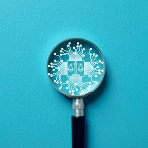 AI regulation in healthcare concept, supporting ethical governance, clinical accountability, compliance and responsible digital health innovation.
