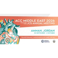 ACC Middle East 2026 Together With JCS Annual Meeting