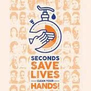 Seconds save Lives – Clean your Hands!