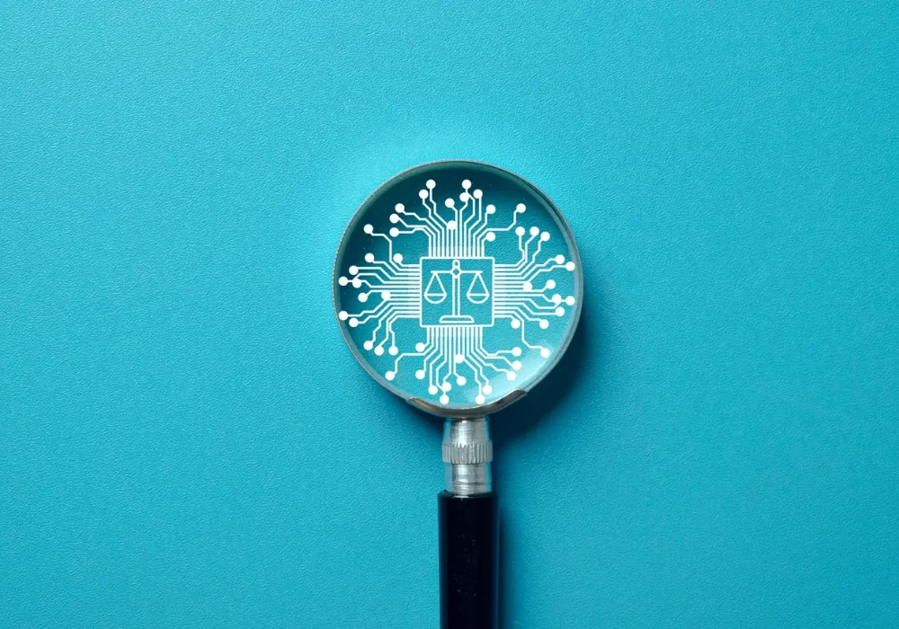 AI regulation in healthcare concept, supporting ethical governance, clinical accountability, compliance and responsible digital health innovation.