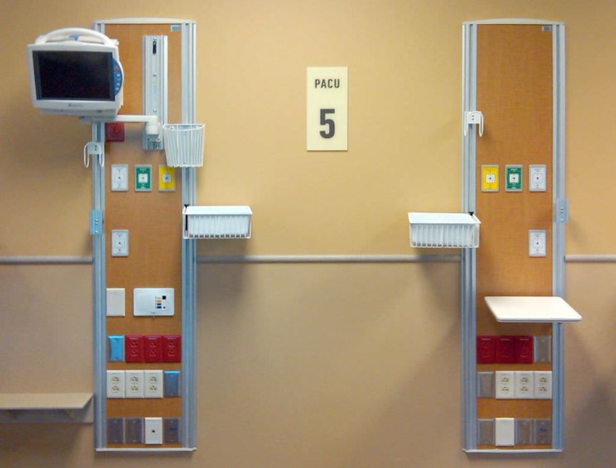 Health Management and Leadership Portal Vertical bed head unit Regal