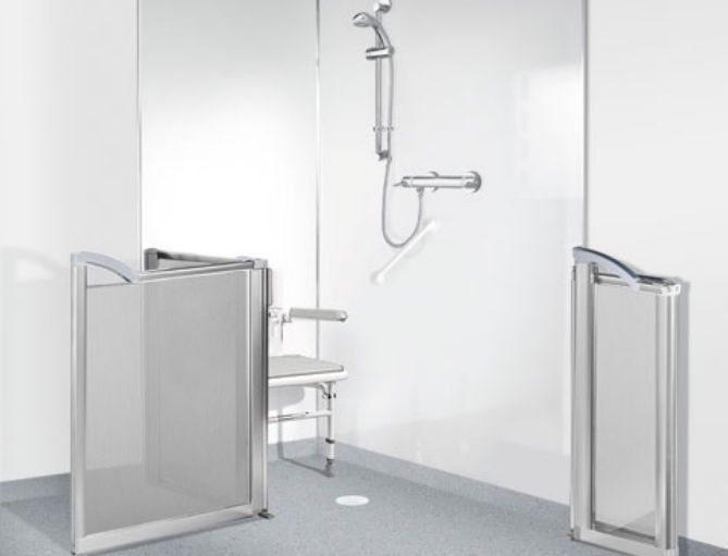 Health Management and Leadership Portal Shower with shower seat