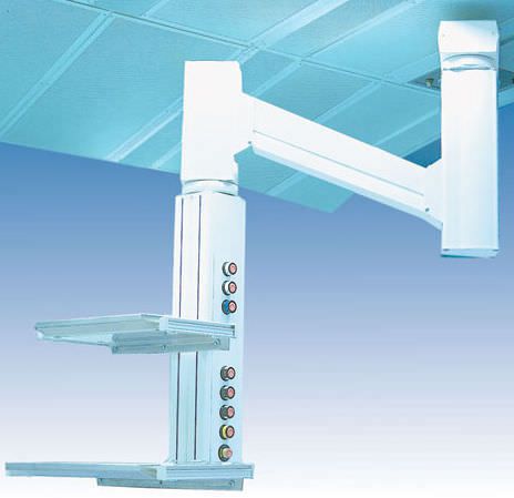 Ceiling-mounted medical pendant / height-adjustable / with column SLMP900 Johnson Medical Ceiling-mounted medical pendant / height-adjustable / with column SLMP900 Johnson Medical