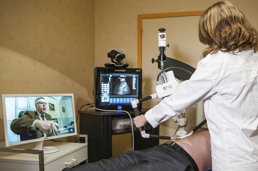 Robotic remote ultrasound system MELODY Adechotech Robotic remote ultrasound system MELODY Adechotech