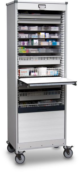 Medical cabinet / storage / for healthcare facilities / on casters B10.051 Wiegand Medical cabinet / storage / for healthcare facilities / on casters B10.051 Wiegand
