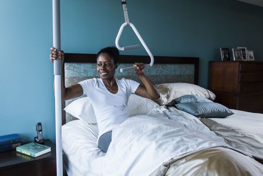 Bed grab bar / ceiling-mounted SuperTrapeze HealthCraft Product Inc Bed grab bar / ceiling-mounted SuperTrapeze HealthCraft Product Inc