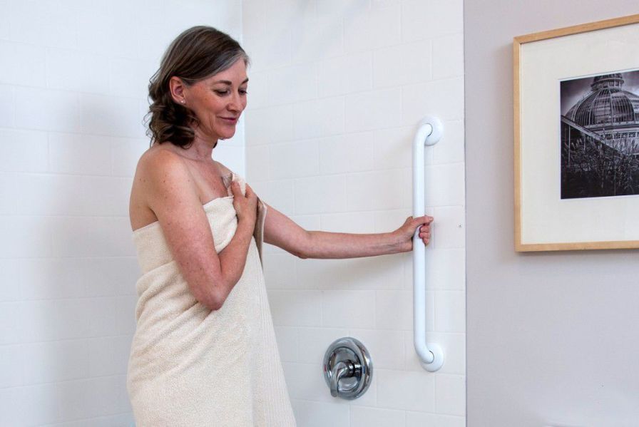 Bathroom grab bar / wall-mounted Easy Mount HealthCraft Product Inc Bathroom grab bar / wall-mounted Easy Mount HealthCraft Product Inc