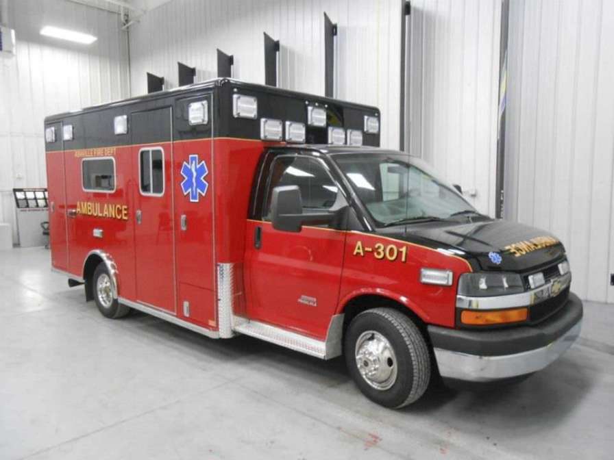 Emergency medical ambulance / type III / box Model 553 Horton Emergency Vehicles Emergency medical ambulance / type III / box Model 553 Horton Emergency Vehicles