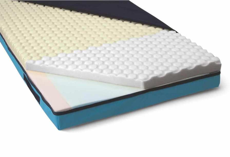 medline hospital bed space age foam mattress
