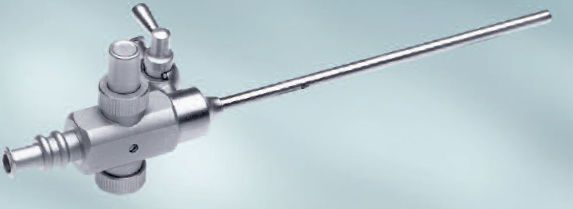 Laparoscopic trocar sleeve / with insufflation tap 7281015 VOMED Volzer Medizintechnik Laparoscopic trocar sleeve / with insufflation tap 7281015 VOMED Volzer Medizintechnik