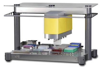 Laboratory liquid handling robotic workstation Neon100 Xiril Laboratory liquid handling robotic workstation Neon100 Xiril