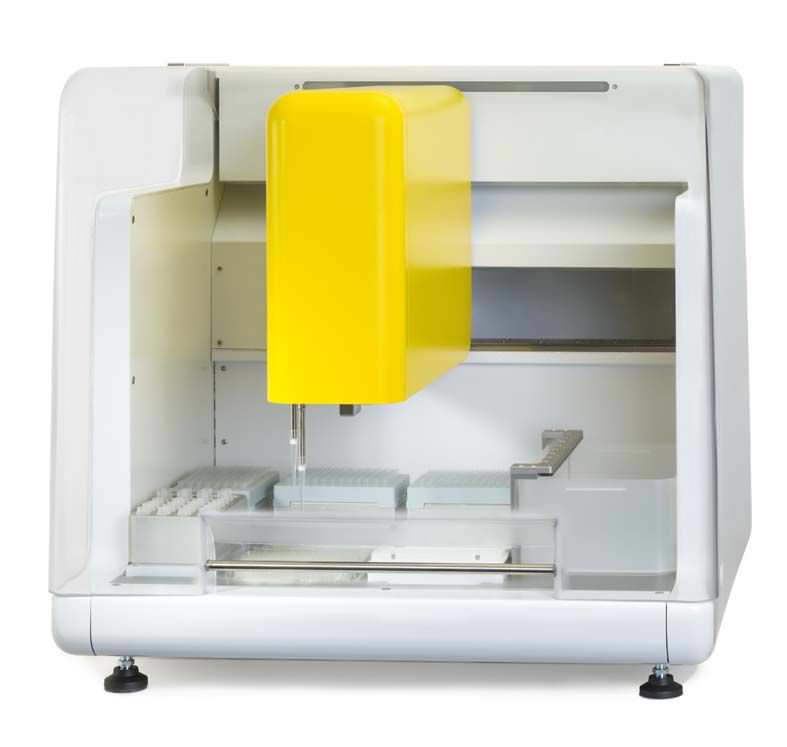 Laboratory liquid handling robotic workstation Xiril Laboratory liquid handling robotic workstation Xiril