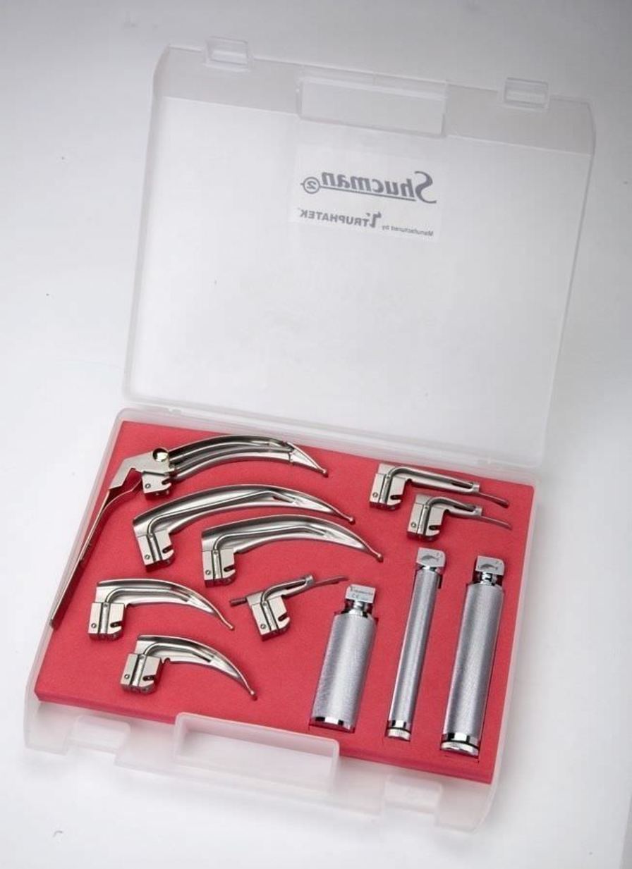 Health Management and Leadership Portal Laryngoscope set Shucman 2