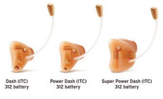The canal (ITC) hearing aid Dash series Interton The canal (ITC) hearing aid Dash series Interton