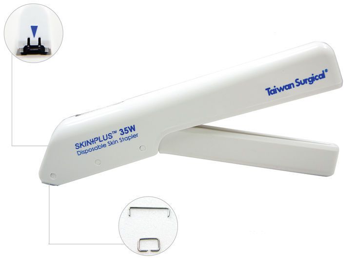 Linear stapler / disposable / surgical SKIN PLUS™ TSR-35 Taiwan Surgical Corporation Linear stapler / disposable / surgical SKIN PLUS™ TSR-35 Taiwan Surgical Corporation