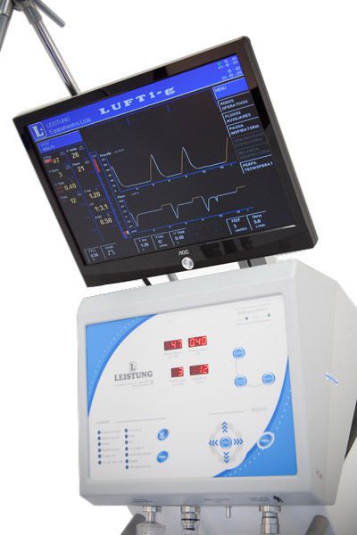 Resuscitation ventilator LUFT 1-g Leistung Resuscitation ventilator LUFT 1-g Leistung