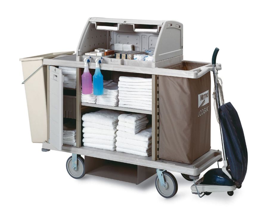 Cleaning trolley / waste / linen LXHK3-PRO InterMetro B.V. Cleaning trolley / waste / linen LXHK3-PRO InterMetro B.V.