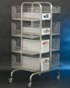 Transport trolley / for sterilization basket / open-structure CHKW 8 Hammerlit Transport trolley / for sterilization basket / open-structure CHKW 8 Hammerlit