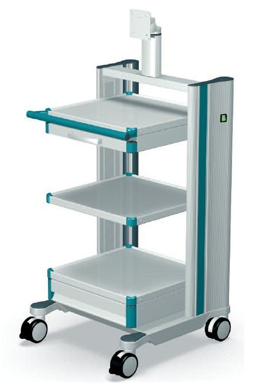 Medical device trolley / for ceiling pendants classic-cart ITD GmbH Medical device trolley / for ceiling pendants classic-cart ITD GmbH