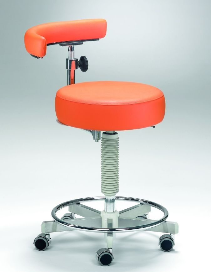 Health Management and Leadership Portal Dental stool / on casters