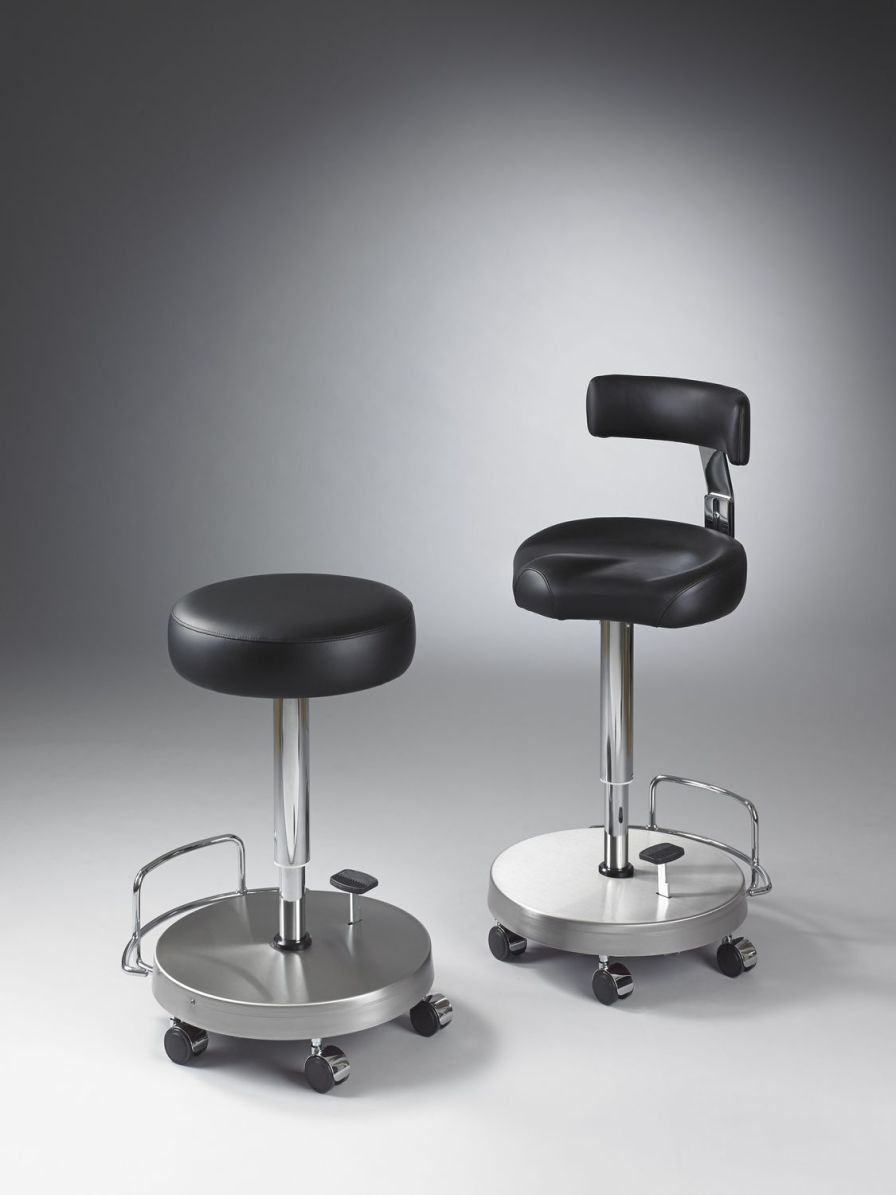 Health Management and Leadership Portal Dental stool / on casters