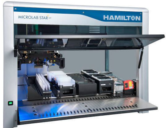 Blood automatic sample preparation system / fractionation easyBlood Hamilton Company Blood automatic sample preparation system / fractionation easyBlood Hamilton Company