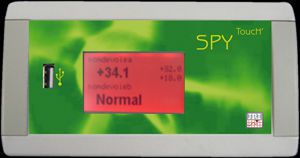 Temperature regulator data logger / humidity / with touchscreen SPY TOUCH' N JRI Temperature regulator data logger / humidity / with touchscreen SPY TOUCH' N JRI