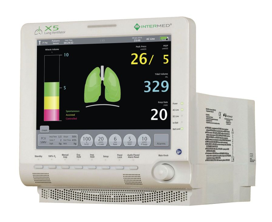 Resuscitation ventilator / with touch screen IX5 Intermed Equipamento Médico Hospitalar Ltda. Resuscitation ventilator / with touch screen IX5 Intermed Equipamento Médico Hospitalar Ltda.