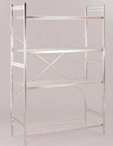 4-shelf shelving unit 7555002 HUPFER 4-shelf shelving unit 7555002 HUPFER
